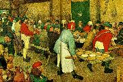 flamlandskt bondbrollop, Pieter Bruegel